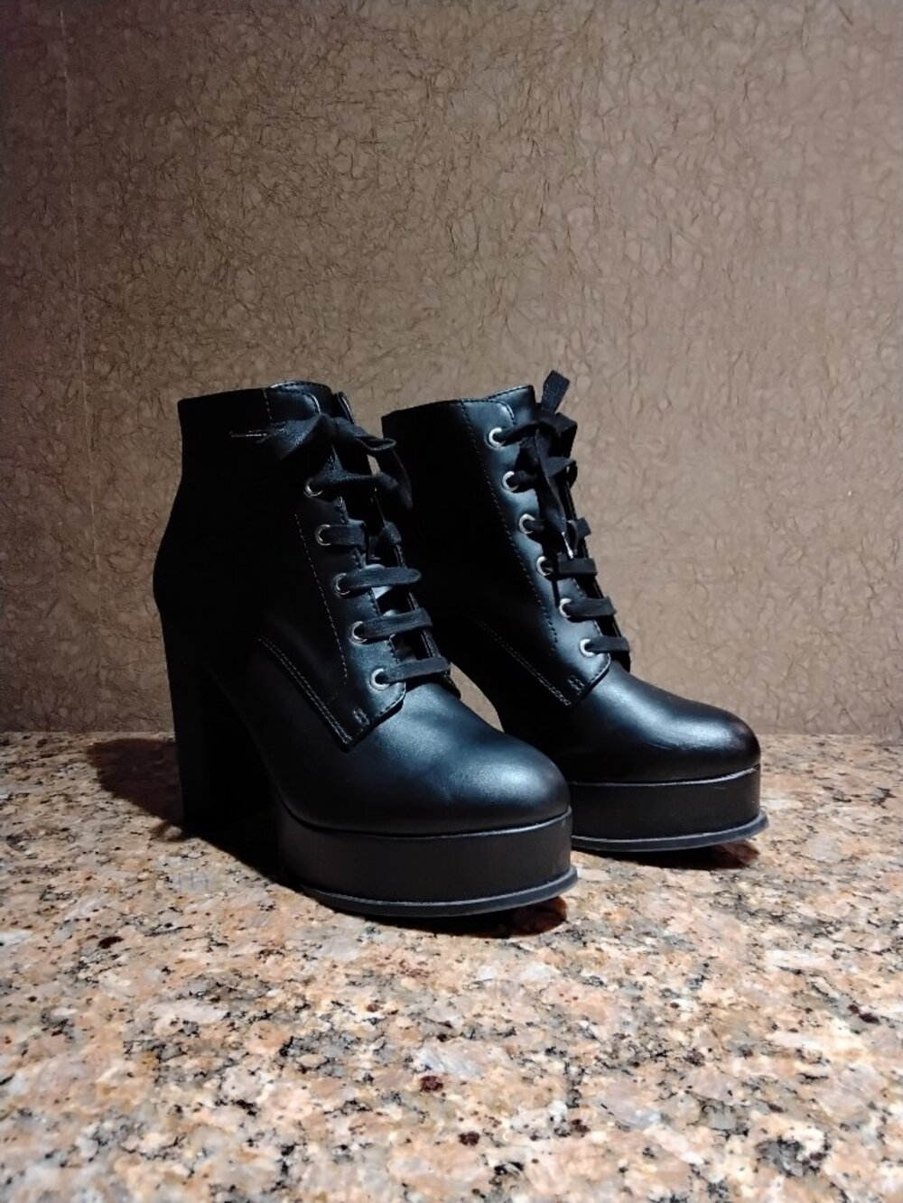 Divided Women's Ankle High Heeled Booties Size 8 #326